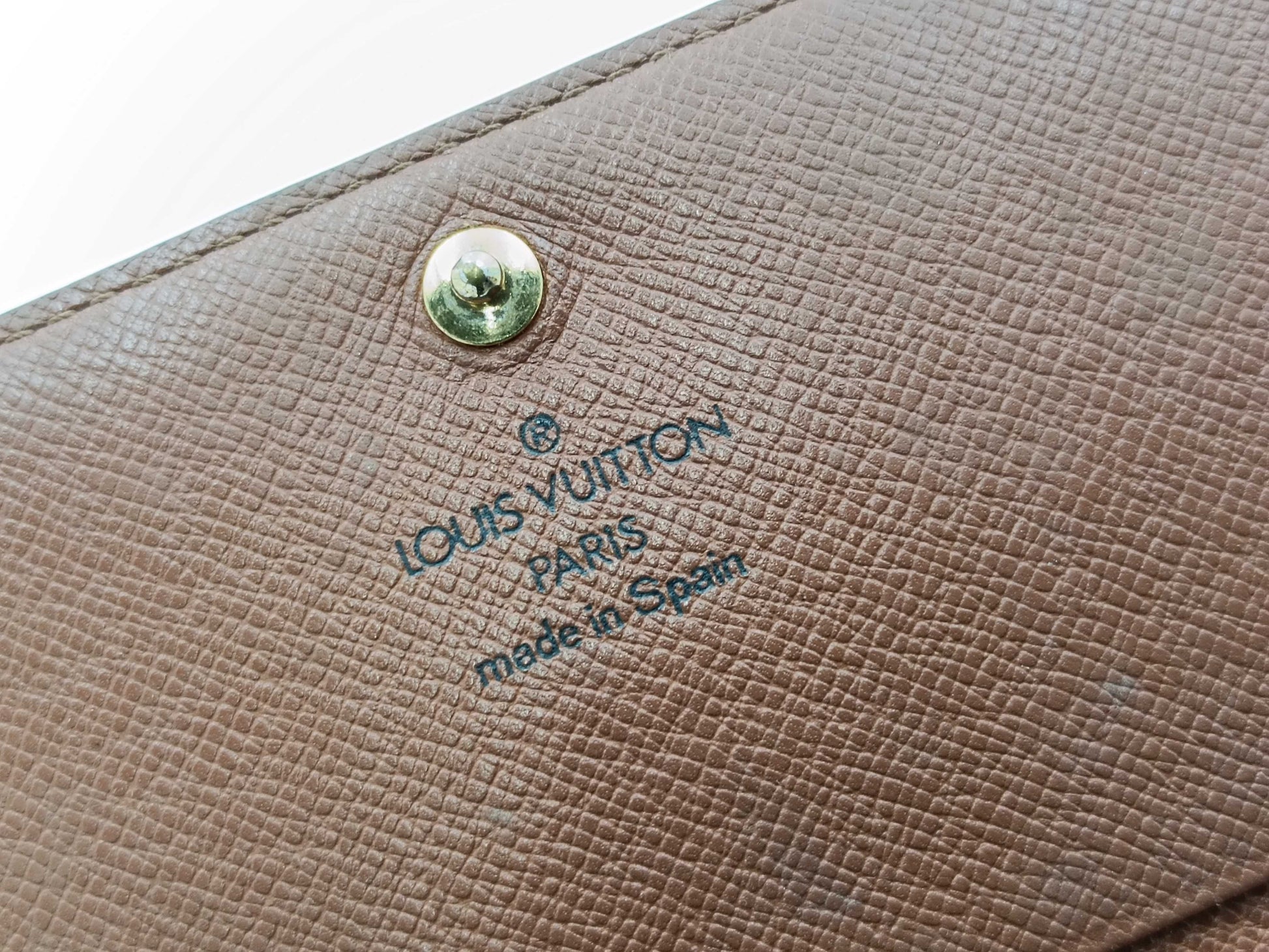 LOUIS VUITTON Monogram Porte Monnaie Tresor/Porte Monnaie Carte Credit Wallet