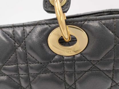 Dior Lady Dior Lambskin Handbag