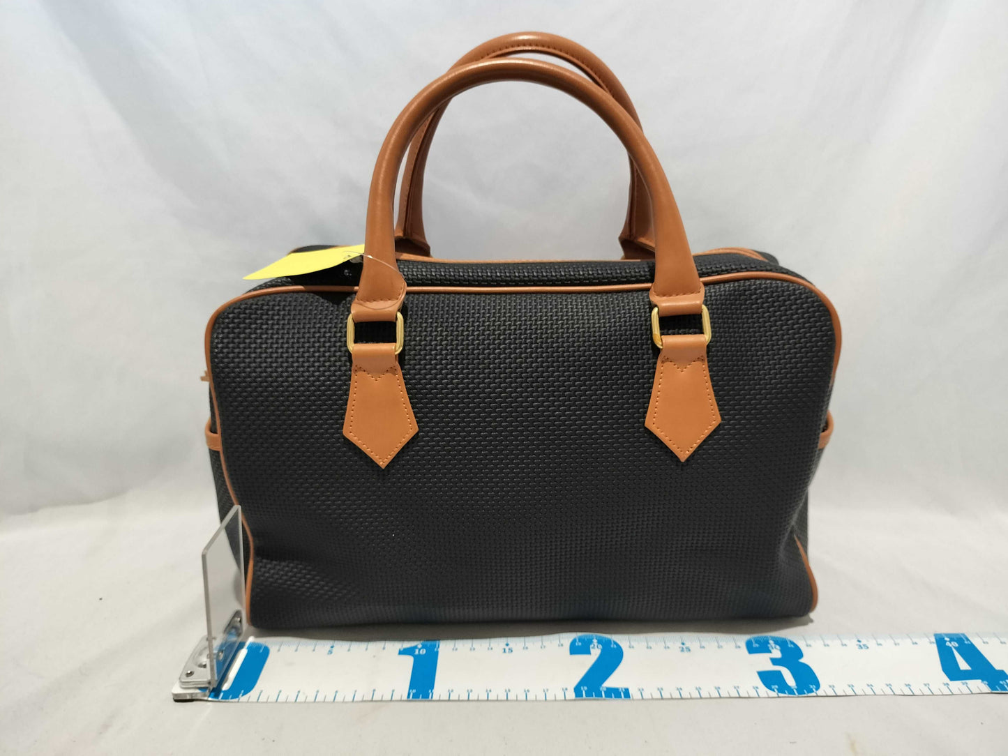 Yves Saint Laurent YSL Cassandra Triangle Plate Boston Bag Handbag