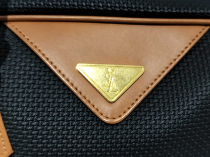 Yves Saint Laurent YSL Cassandra Triangle Plate Boston Bag Handbag