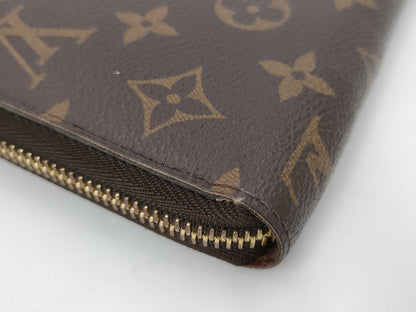 LOUIS VUITTON Monogram M42616 Zippy Wallet