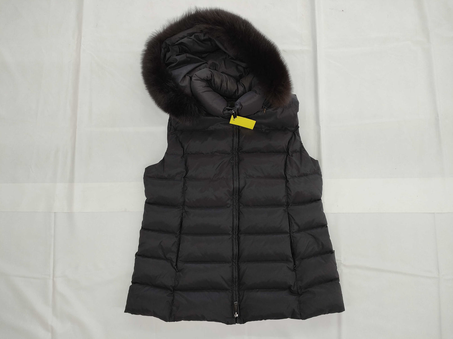MACKINTOSH London fur-trimmed outer vest