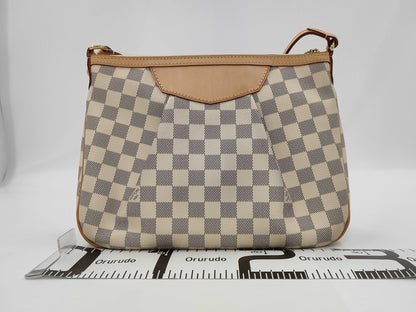 LOUIS VUITTON Damier Azur N41113 Shoulder Bag