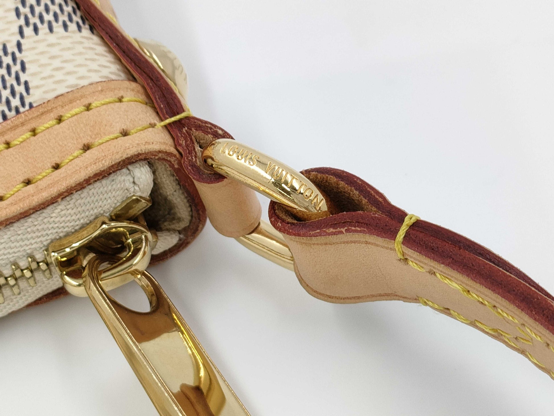 LOUIS VUITTON Damier Azur N41113 Shoulder Bag