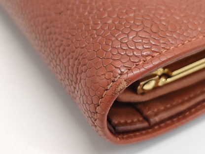CHANEL Caviar Skin Wallet