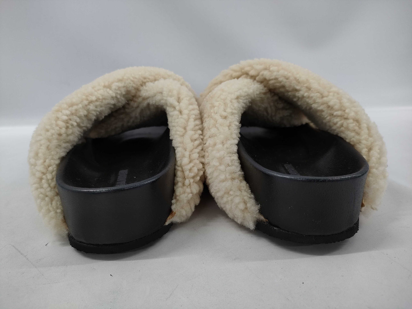 JILSANDER Mouton Cross Strap Sandals