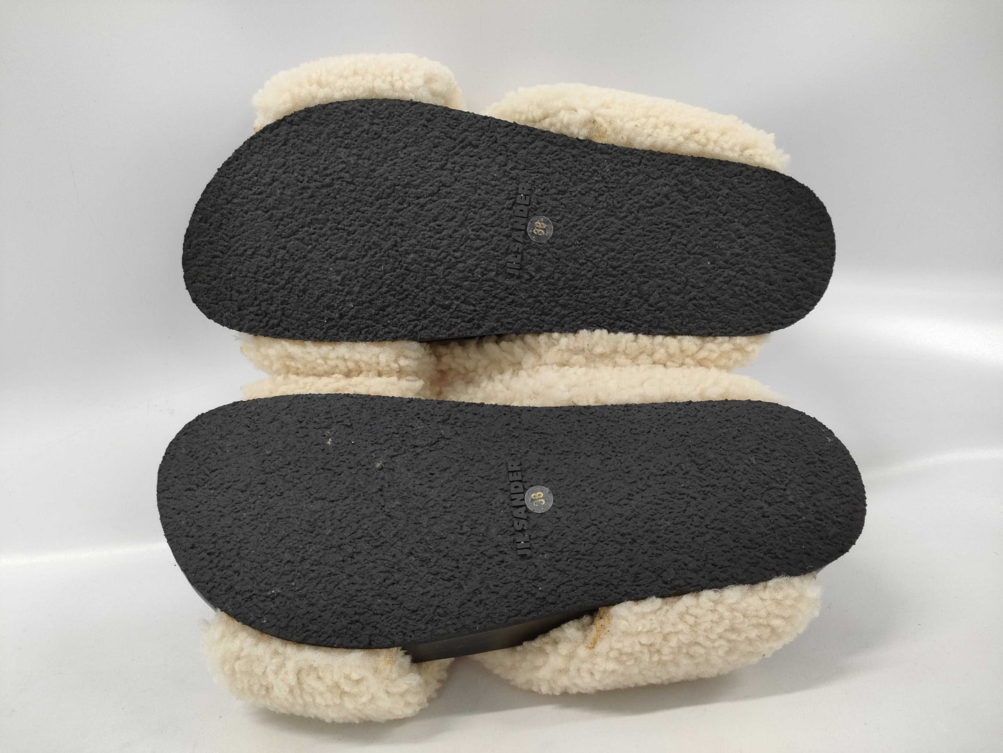 JILSANDER Mouton Cross Strap Sandals