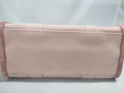 MARC JACOBS The Jacquard Tote Bag Medium Rose Handbag