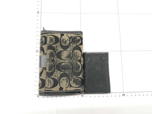 BOTTEGA VENETA Coach wallet/Gucci key case 3-piece wallet set