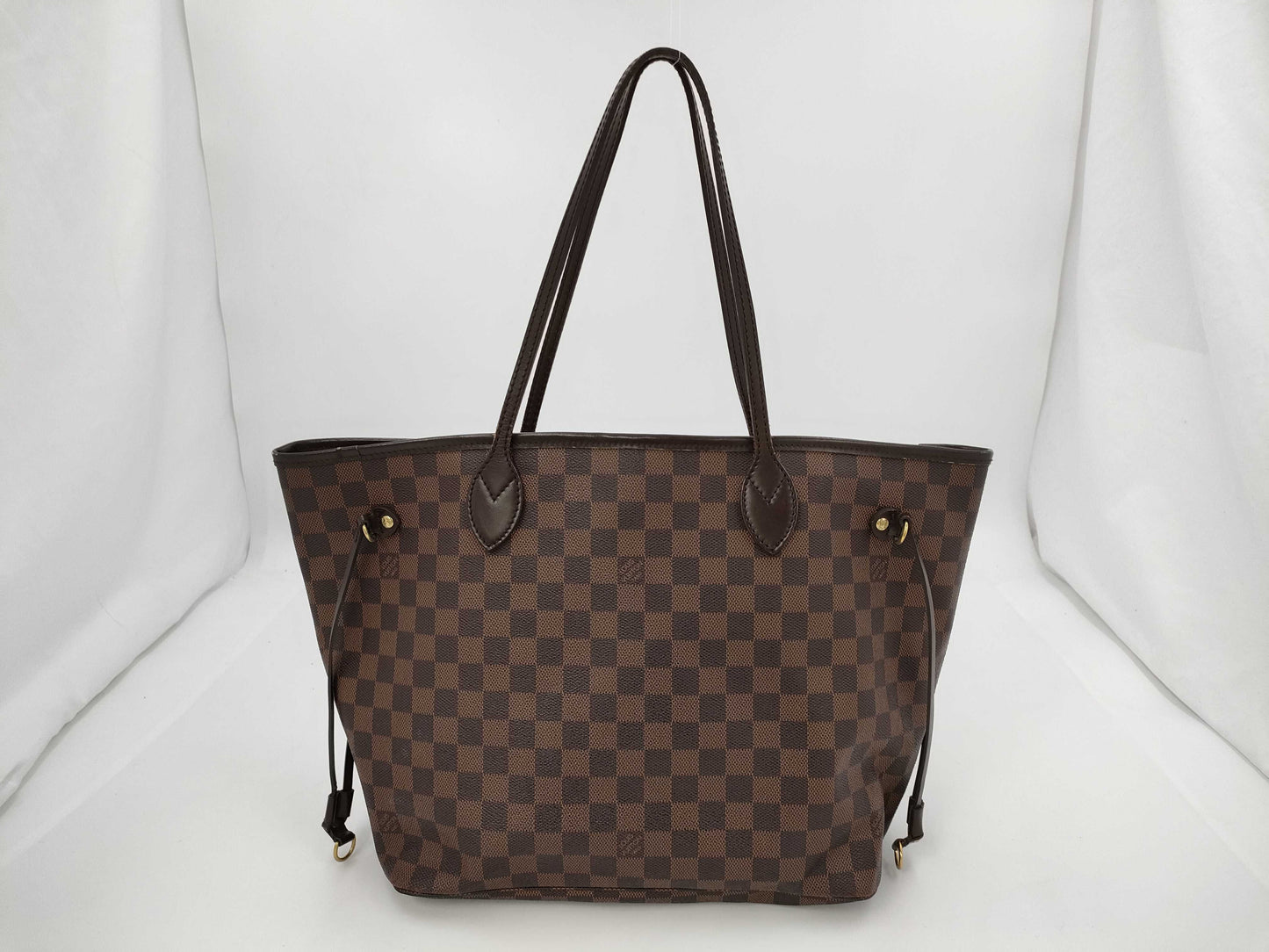 LOUIS VUITTON Damier N51105 Neverfull MM Tote Bag