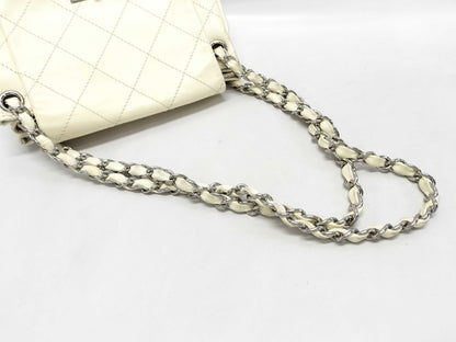 CHANEL Wild Stitch Turnlock Chain Shoulder Bag