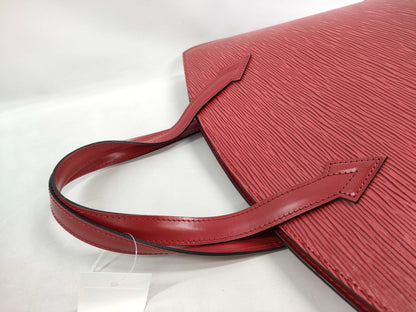 LOUIS VUITTON Epi Saint-Jacques Red Tote Bag