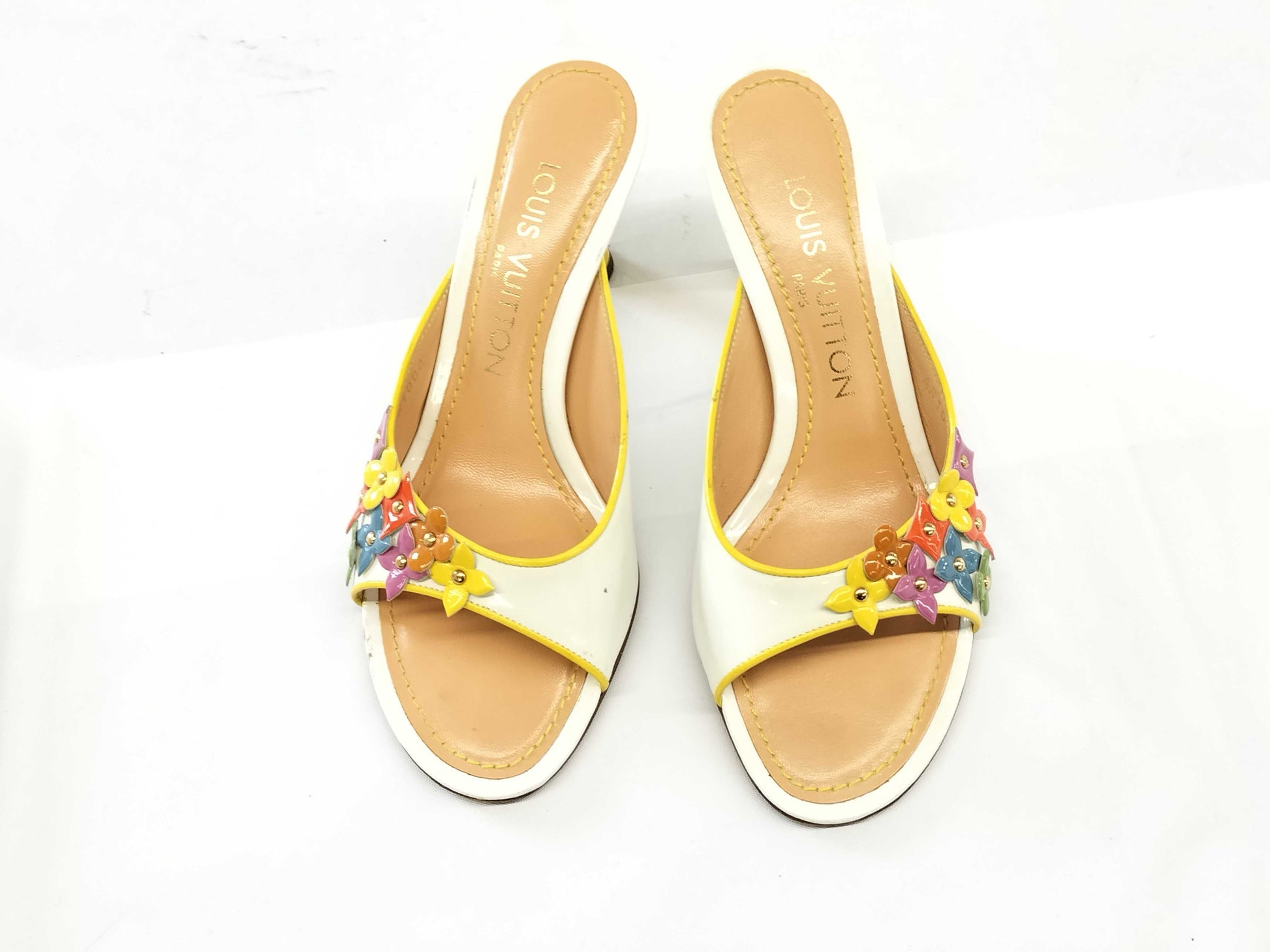 LOUIS VUITTON Flower Mules