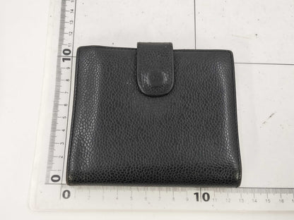 CHANEL Caviar Skin Compact Wallet