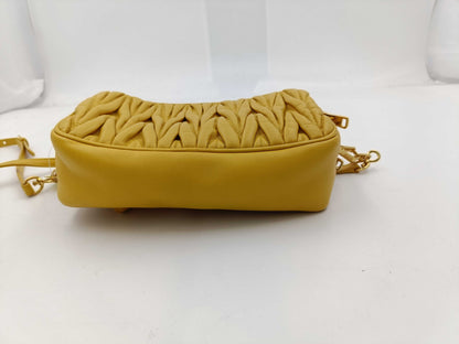 Miu Miu Yellow Shoulder Bag