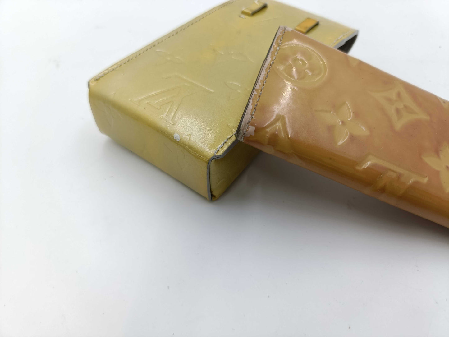 LOUIS VUITTON Vernis Multicle 4 Walker 2-Piece Key Case/Key Holder