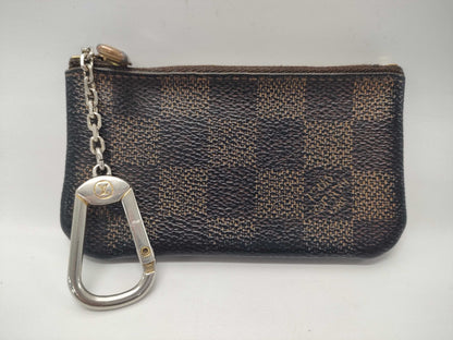 LOUIS VUITTON Damier Pochette Clé Coin Case