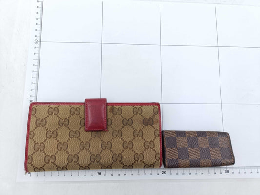 Gucci Louis Vuitton key case wallet set wallet