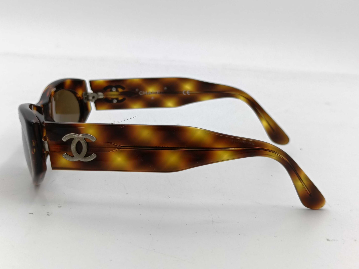 CHANEL 06920 91235 Coco Mark Tortoiseshell Sunglasses