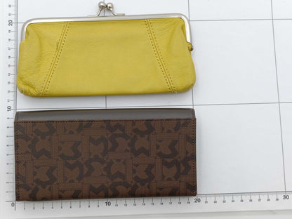 LOUIS VUITTON Taiga Ferragamo wallet set