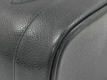 CHANEL Caviar Skin Vertical Vanity Bag