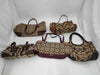 5 COACH signature tote bags and other bags