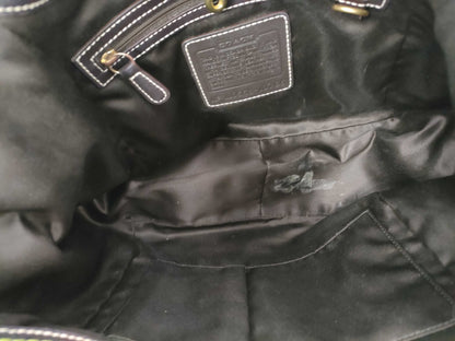 5 COACH signature tote bags and other bags