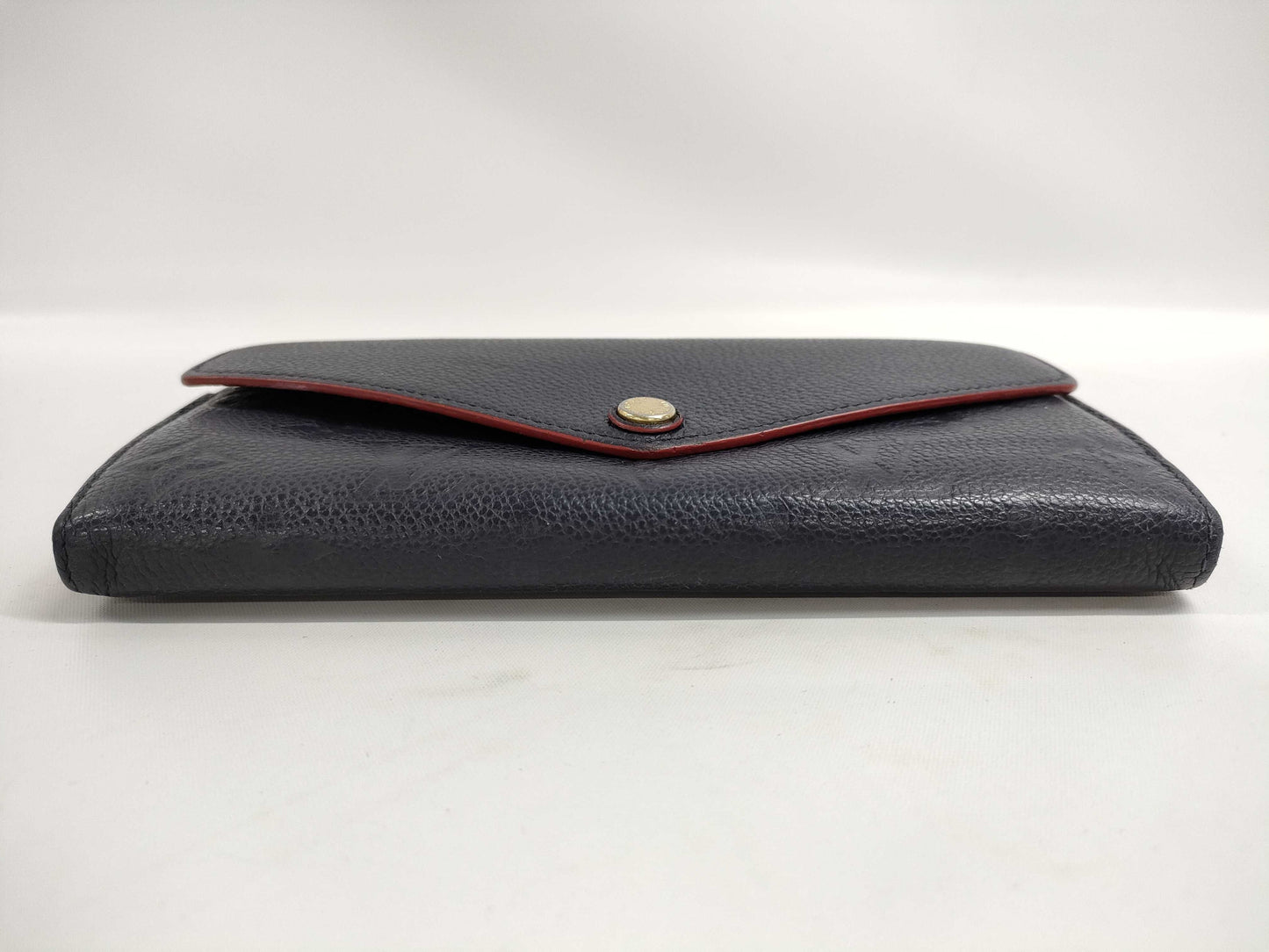 LOUIS VUITTON Monogram Empreinte Portefeuille Sarah Navy CA2138 Wallet