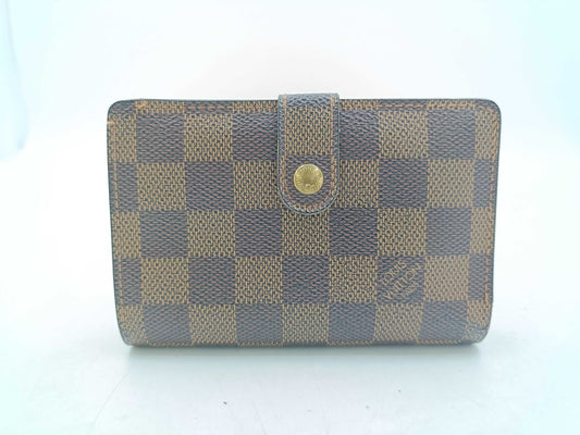 LOUIS VUITTON Damier Porte Monnaie Bi-fold Viennois / N61664 Wallet