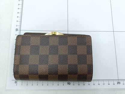 LOUIS VUITTON Damier Porte Monnaie Bi-fold Viennois / N61664 Wallet