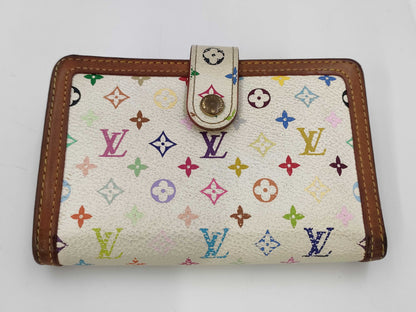 LOUIS VUITTON Monogram Multicolore Viennois Wallet
