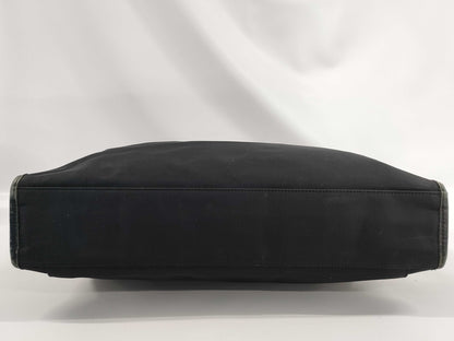 BURBERRY Nova Check Nylon and Leather Business Bag