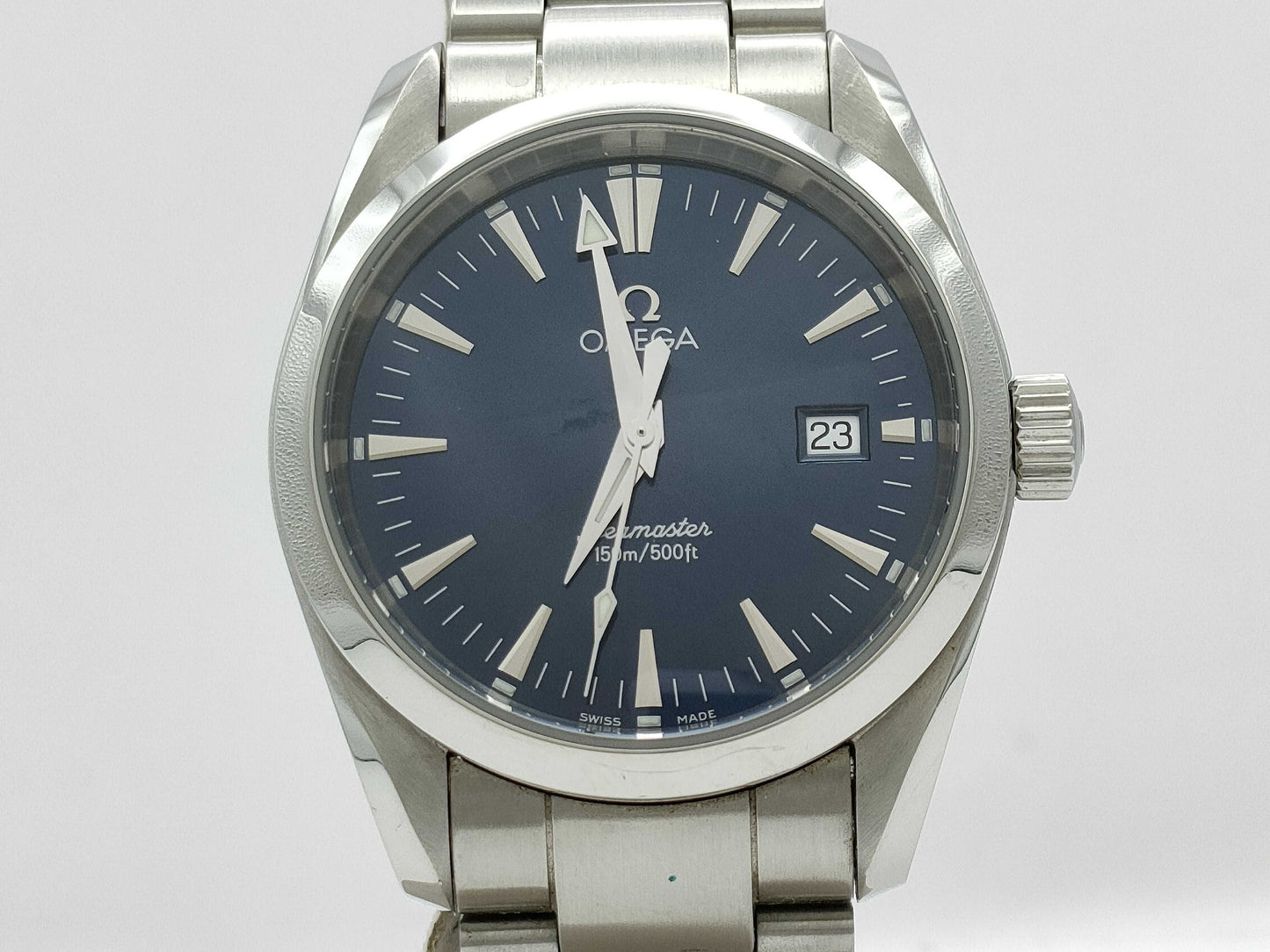 OMEGA 2518.80 90117438 Quartz Blue Dial Men's Watch