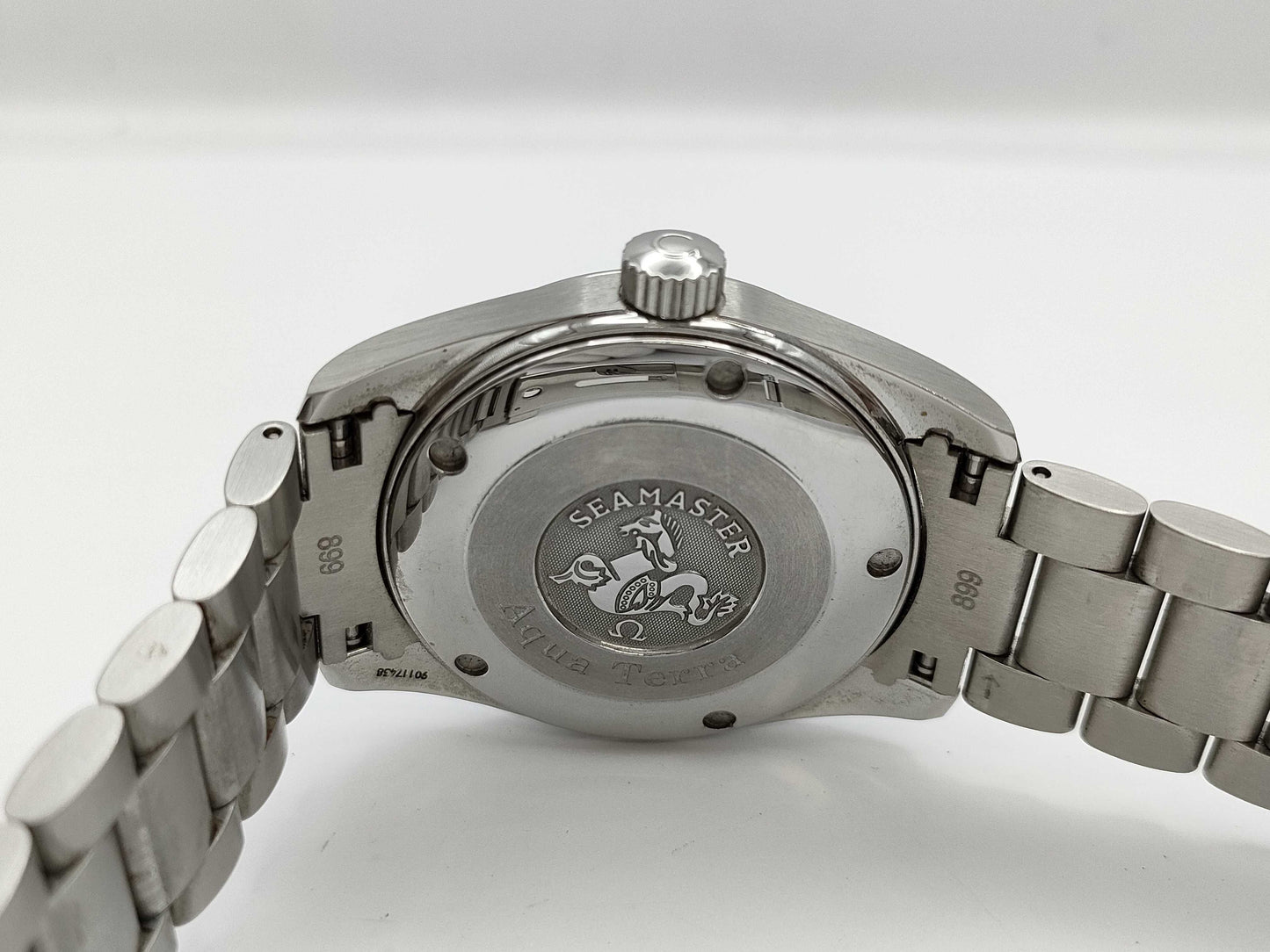 OMEGA 2518.80 90117438 Quartz Blue Dial Men's Watch