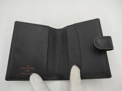 LOUIS VUITTON Epi Agenda Card Case, Card Case, Pass Case, Business Card Case