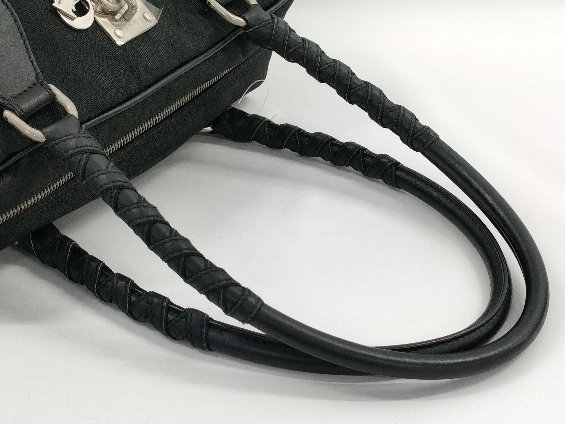 Dior Trotter Lady Canvas Handbag Tote Bag