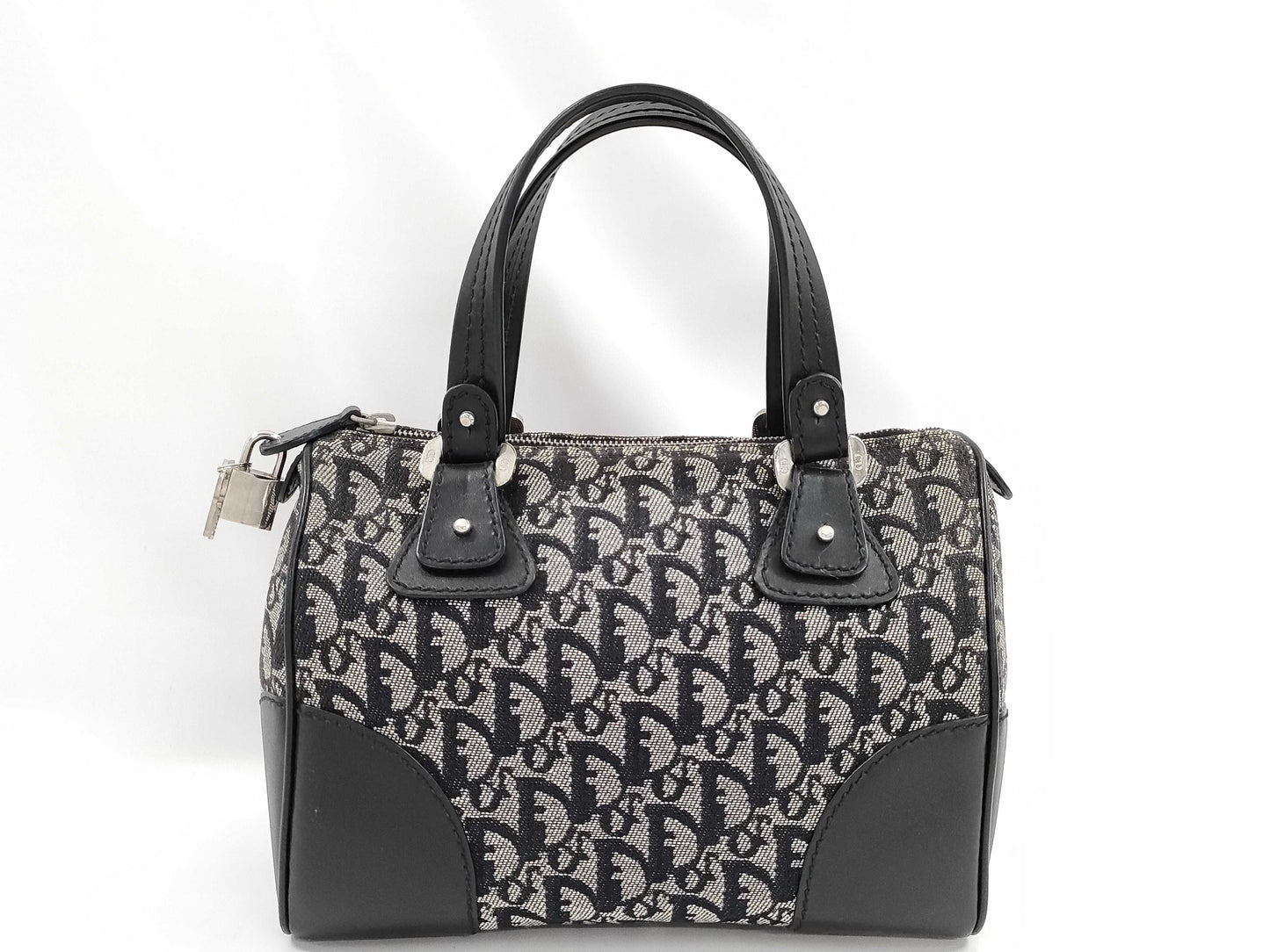 Dior Trotter Mini Boston Bag with Lock