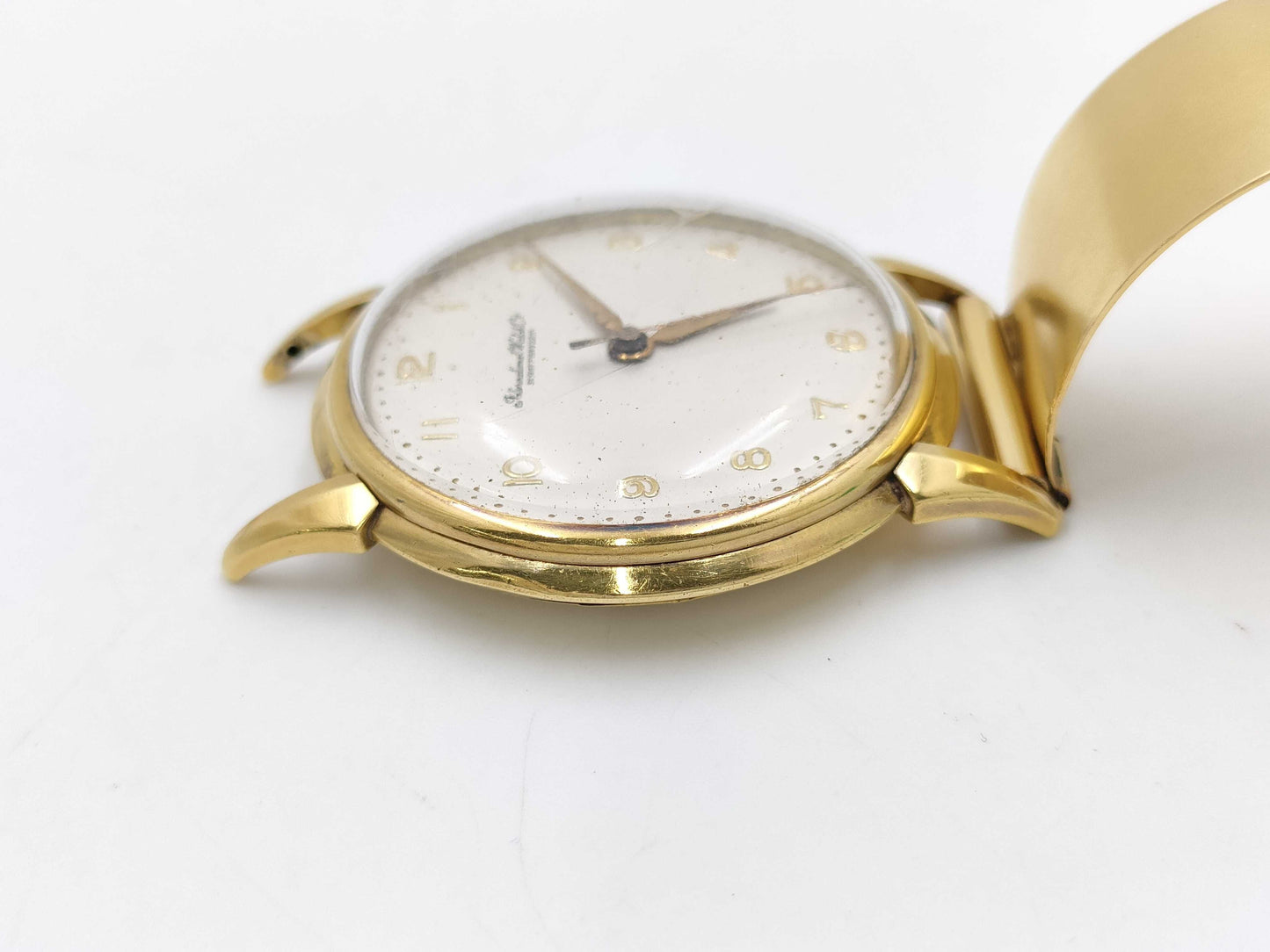 IWC Hand-wound 18K Gold Men's Watch