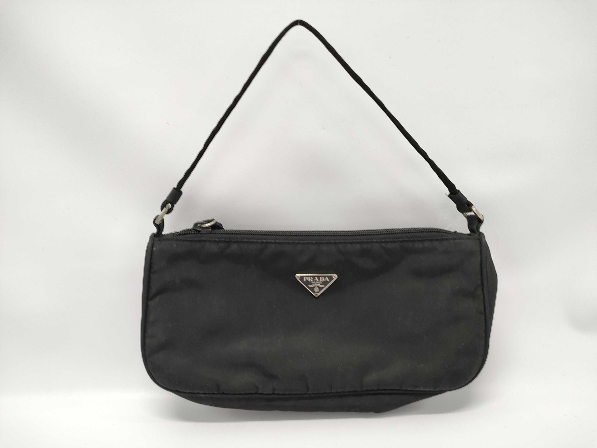 PRADA nylon accessory pouch