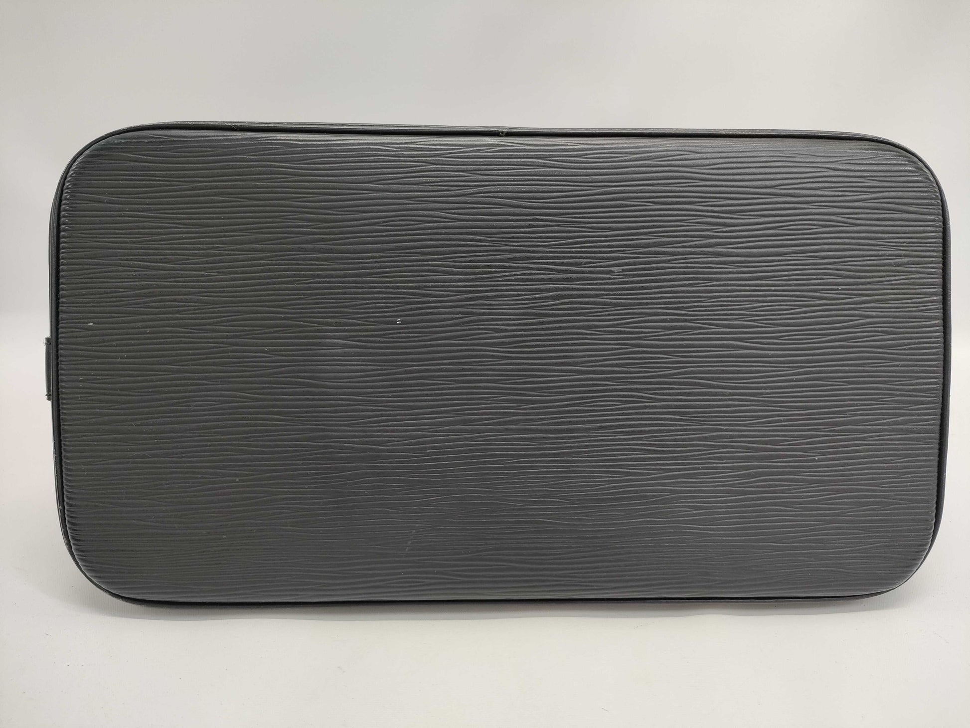 LOUIS VUITTON Epi Alma PM Noir Handbag