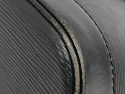 LOUIS VUITTON Epi Alma PM Noir Handbag