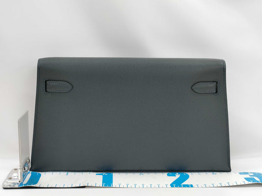 HERMES Kelly Kelly Elan/W engraved/PG hardware handbag