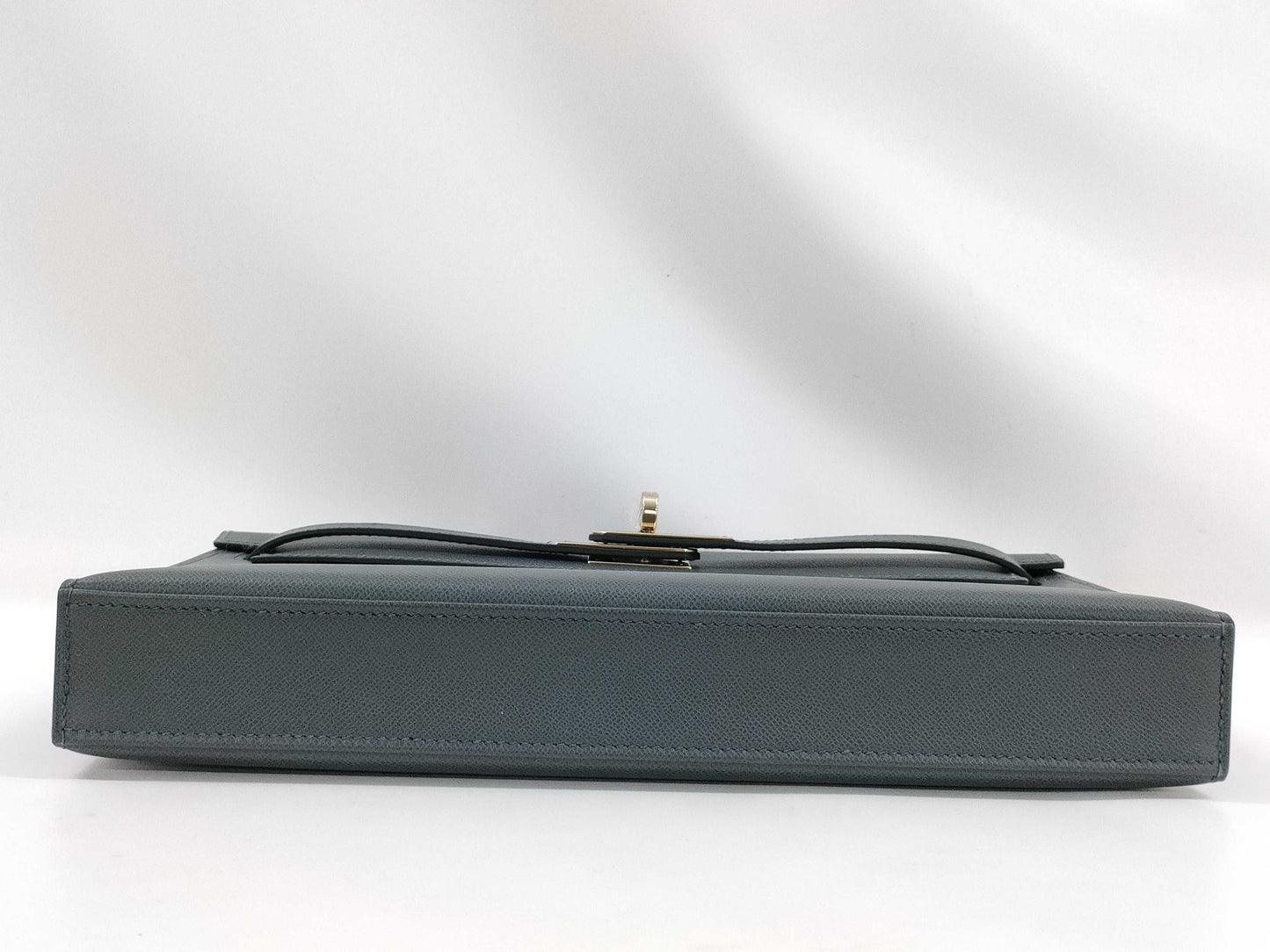 HERMES Kelly Kelly Elan/W engraved/PG hardware handbag