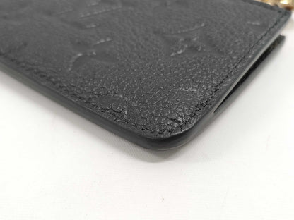 LOUIS VUITTON Monogram Empreinte Porte Carte Romy Card Case, Pass Case, Business Card Case