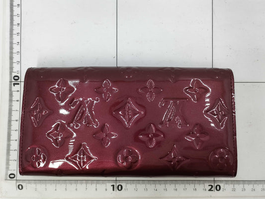 LOUIS VUITTON Vernis Sarah Portefeuille M93524 Wallet