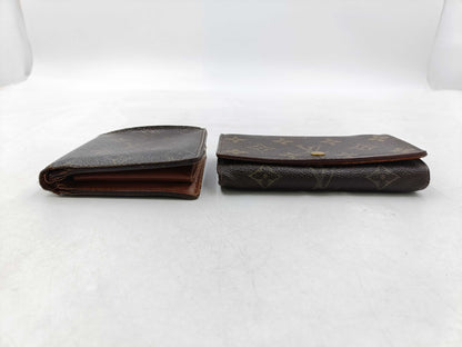 LOUIS VUITTON Monogram Wallet/Coin Case 2-Piece Wallet