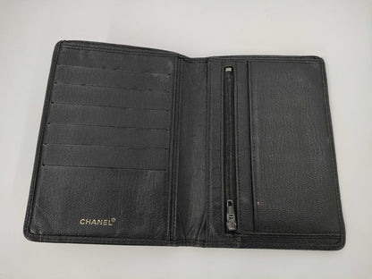 CHANEL Leather Card Case, Card Case, Pass Case, Business Card Case