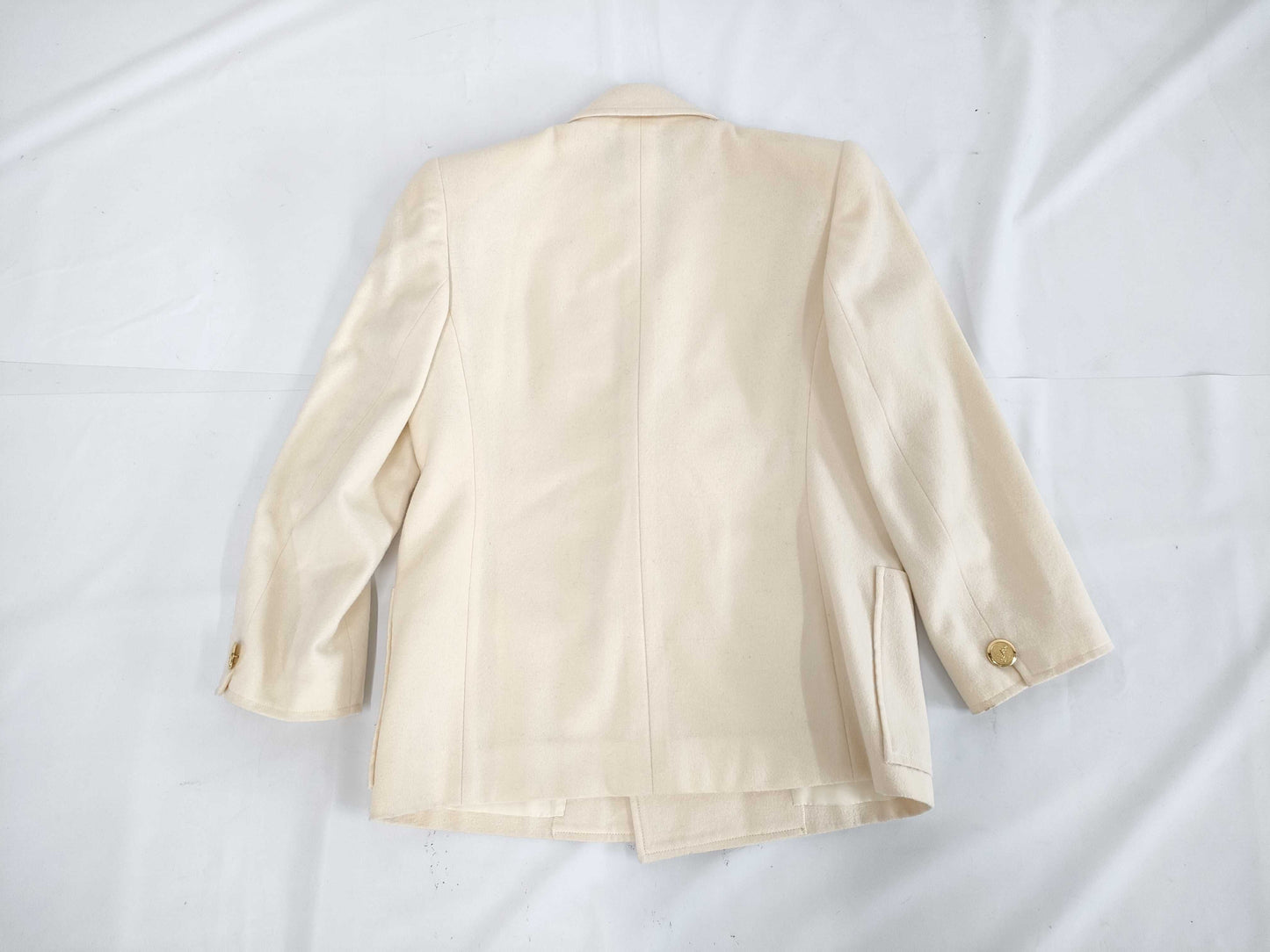 Yves Saint Laurent Jacket Gold Button Jacket