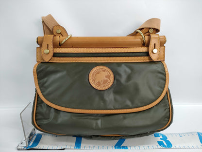 HUNTING WORLD Messenger Nylon Leather Shoulder Bag