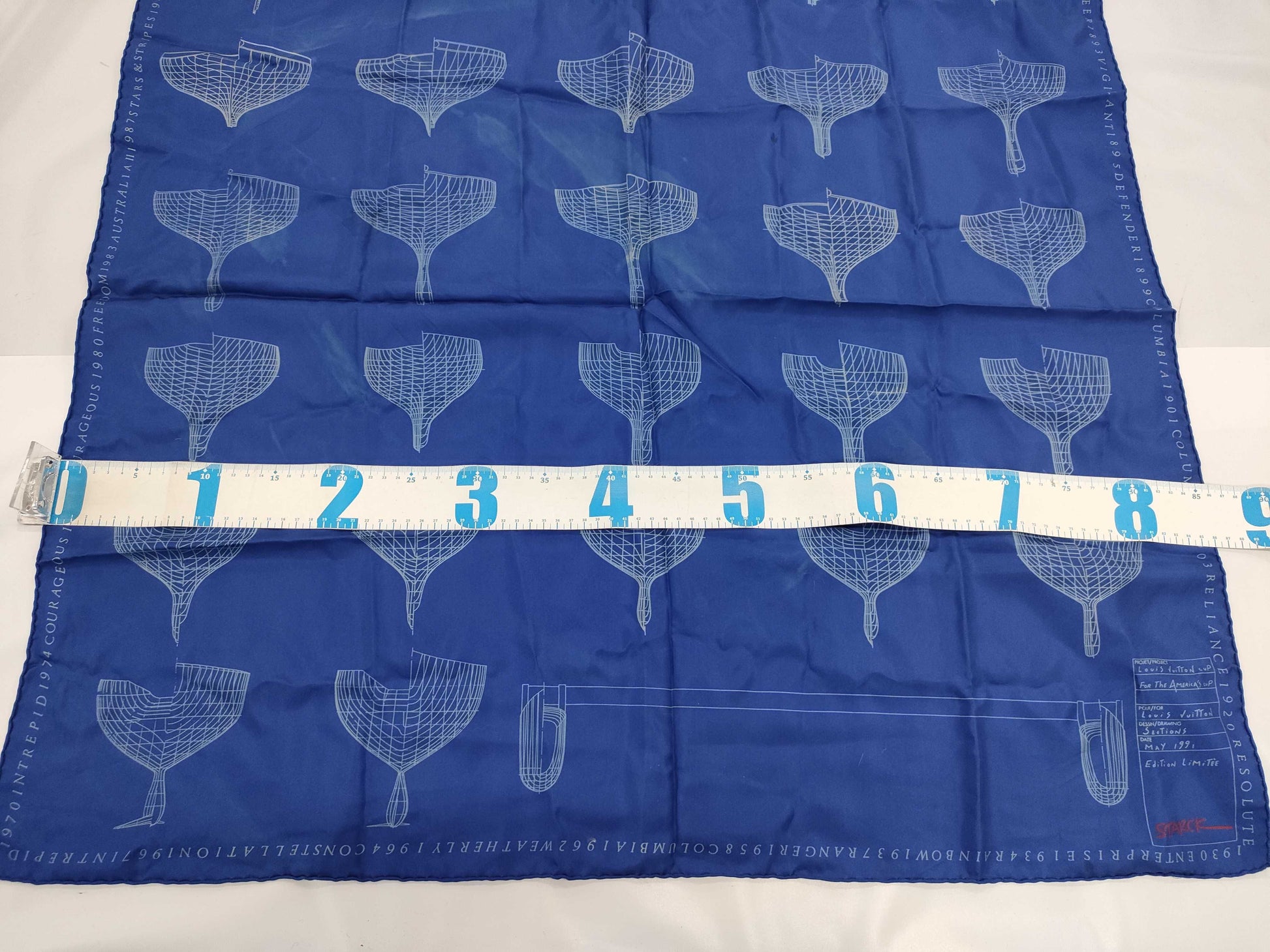 LOUIS VUITTON Vuitton Cup Scarf Scarf